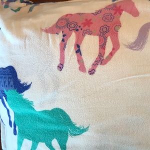 Company Kids Twin Flannel Duvet Cover, fitted sheet and sham- LIKE NEW